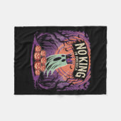 Couverture Polaire Drôle Halloween Pas De Rois En Amérique Depuis 177 (Devant (Horizontal))