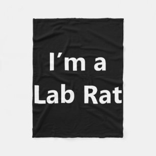 Couverture Polaire Drôle Lab Rat Halloween Costume Prétendre Minute L