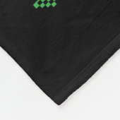 Couverture Polaire Drôle moche chandail de Noël dit whiskey (Coin)