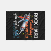 Couverture Polaire Drôle Offensive Embarrassant Humo Adulte Inappropr (Devant (Horizontal))