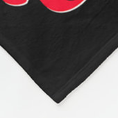 Couverture Polaire Drôle Père Noël Trump S'Est Joyeux Noël (Coin)