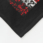 Couverture Polaire Drôle président Qr Trump Code Danse (Coin)