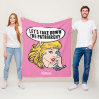 Drôle Retro féministe Pop Art Anti Patriarchie Ros