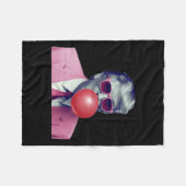 Couverture Polaire Drôle rose Donald Trump Bubble Gum Yum Tee (Devant (Horizontal))