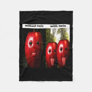 Couverture Polaire Drôle Silly Ai Génération Z Mème Brainrot Humour J