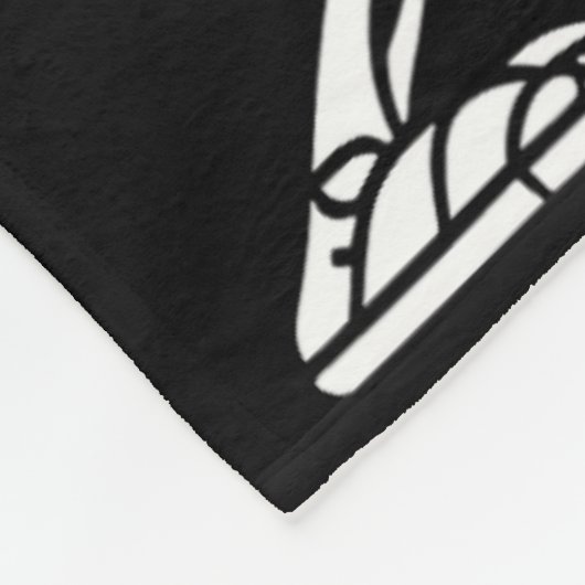 Couverture Polaire Drôle Skeleton Boxe Halloween Éffrayant Boxe (Coin)