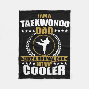 Couverture Polaire Drôle Tae Kwon Do Fighter Papa Taekwondo For Men K