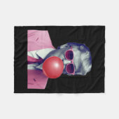 Couverture Polaire Drôle Trump Bubble Gum Yum Cadfts (Devant (Horizontal))