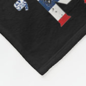 Couverture Polaire Drôle Trump sel Merica liberté 4 juillet cadeaux (Coin)