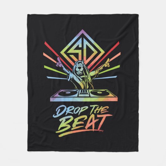 Couverture Polaire Drop the Beat : DJ Scooby-Doo (Devant)