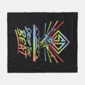 Couverture Polaire Drop the Beat : DJ Scooby-Doo (Devant (Horizontal))