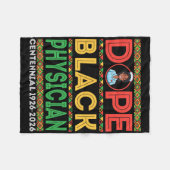 Couverture Polaire Drug Black Physician Centennial 1926 2026 Black Hi (Devant (Horizontal))