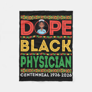 Couverture Polaire Drug Black Physician Centennial 1926 2026 Black Hi