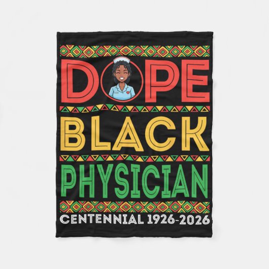 Couverture Polaire Drug Black Physician Centennial 1926 2026 Black Hi (Devant)