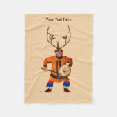 Couverture Polaire Drumming Shaman (Devant)