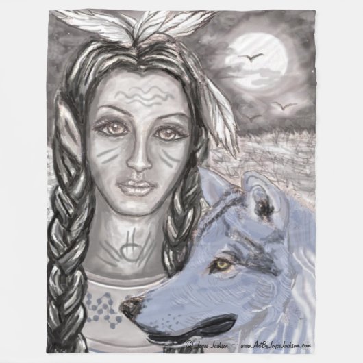 Couverture polaire du gardien bleu (Devant)