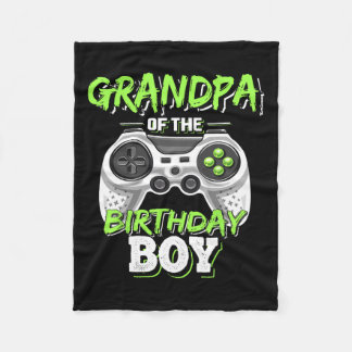 Couverture Polaire Du Jeu Vidéo Correspondant Garçon Anniversaire Ann