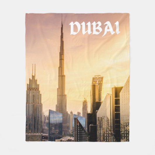 Couverture Polaire Dubaï (Devant)