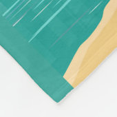 Couverture Polaire Dubai Émirats Arabes Unis Retro Art Voyage (Coin)