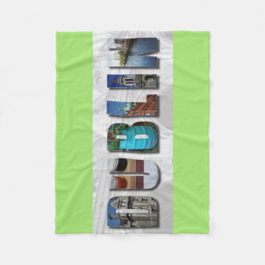 Couverture Polaire Dublin Irlande (Devant)