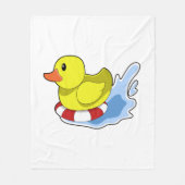Couverture Polaire Duck with Swim ring à Water.PNG (Devant)