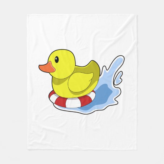 Couverture Polaire Duck with Swim ring à Water.PNG (Devant)
