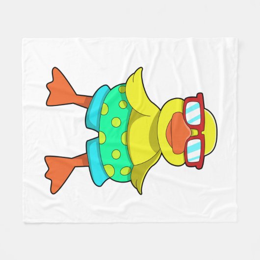 Couverture Polaire Duck with Swim ring & Sung (Devant (Horizontal))