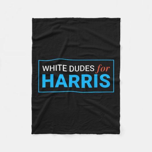 Couverture Polaire Dudes Pour Kamala Harris 12 (Devant)