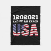 Couverture Polaire D'Une Erreur Biden Harris Inauguration 1202021 Jan (Devant)