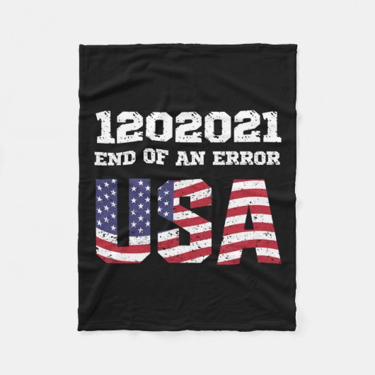 Couverture Polaire D'Une Erreur Biden Harris Inauguration 1202021 Jan (Devant)