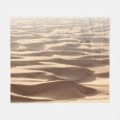 Couverture Polaire Dunes de Sandy Desert Road (Devant (Horizontal))