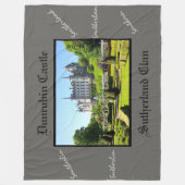 Couverture Polaire Dunrobin Castle & Scottish Sutherland Clan (Devant)