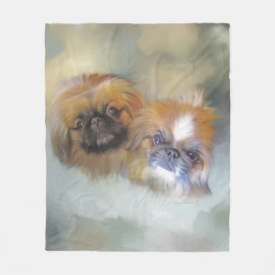 Couverture Polaire Duo doux de Pekingese