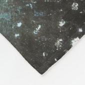 Couverture Polaire Dur Pastel Dessin Wolf Howling (Coin)