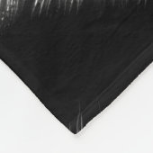 Couverture Polaire Dur Pastel Zebra en noir (Coin)