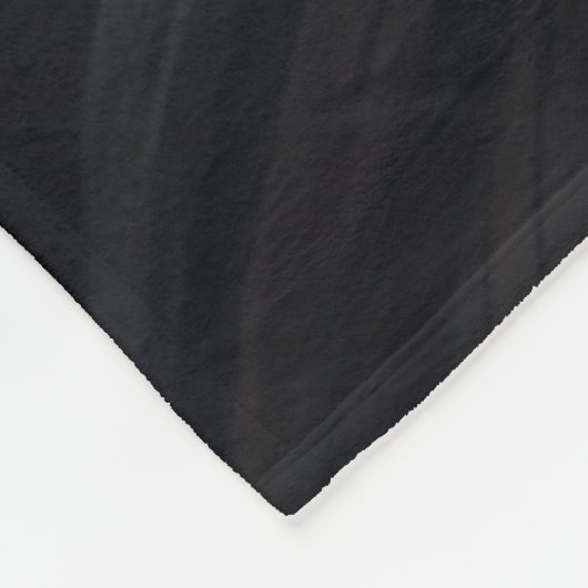 Couverture Polaire Dur Pastel Zebra en noir (Coin)