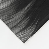 Couverture Polaire Dur Pastel Zebra en noir (Coin)