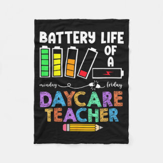 Couverture Polaire Durée de vie de la batterie d'un professeur de gar
