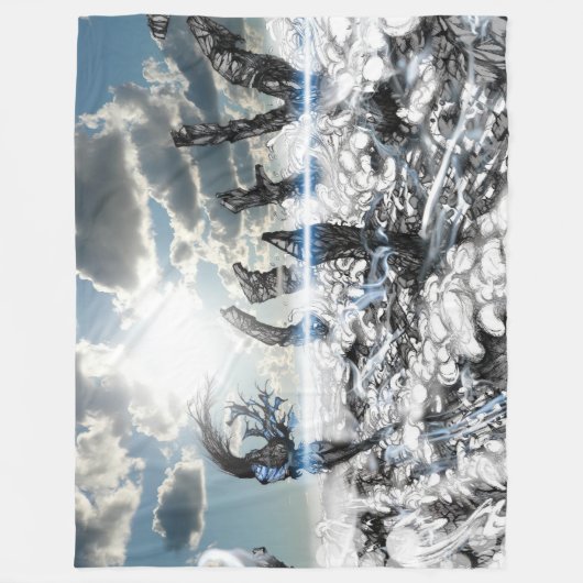 Couverture Polaire Dust & Design (Devant)