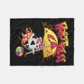 Couverture Polaire Dustin Love Roast Beef Beach Cow Tv Parod (Devant (Horizontal))