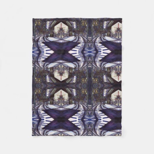 Couverture Polaire Dusting the Piano (Devant)