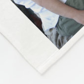 Couverture Polaire Dusty Blue Meilleur Papa Jamais Photo Collage 1er (Coin)