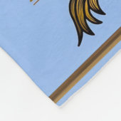 Couverture Polaire Dusty Blue Royal Prince Personnalisé (Coin)