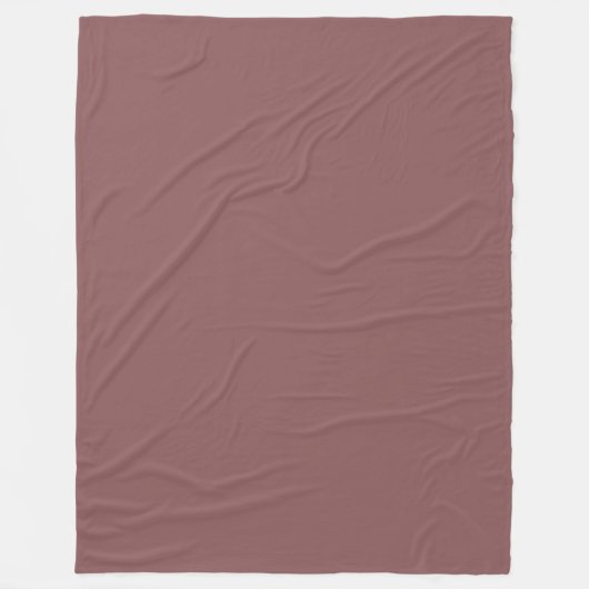 Couverture Polaire Dusty Rose (Devant)