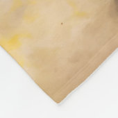 Couverture Polaire Dusty Western Watercolor Cowboy Riding Mustang (Coin)