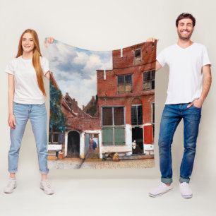 Couverture Polaire Dutch Alley, Johannes Vermeer