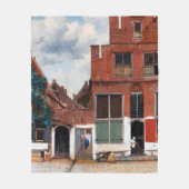 Couverture Polaire Dutch Alley, Johannes Vermeer (Devant)