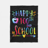 Couverture Polaire Dye 100 Jours D'École 100E Jour D'Enseignant (Devant)