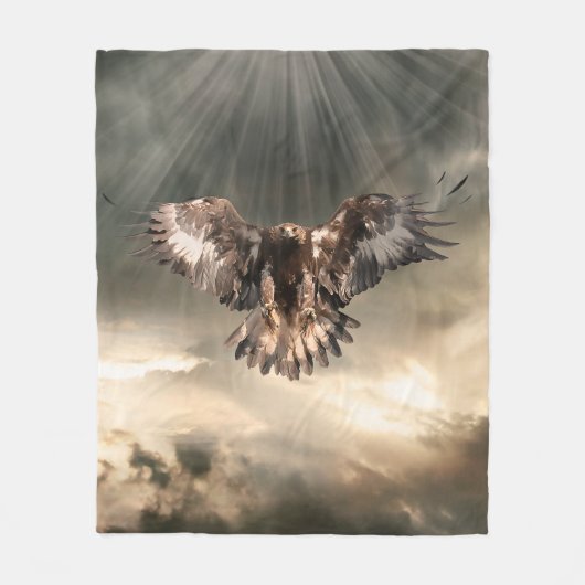 Couverture Polaire Eagle d'or (Devant)