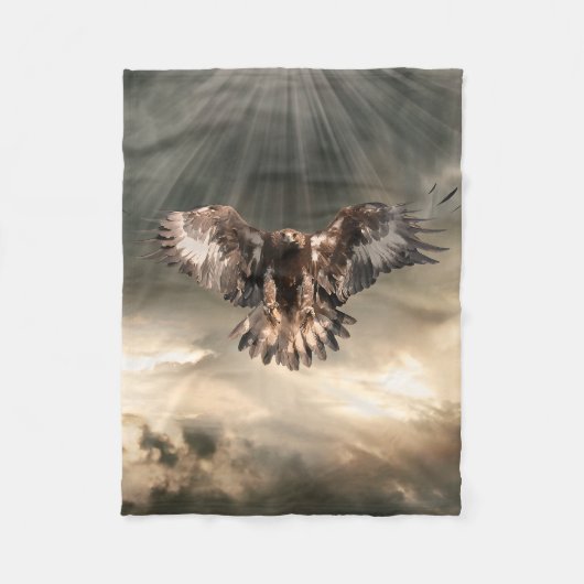 Couverture Polaire Eagle d'or (Devant)